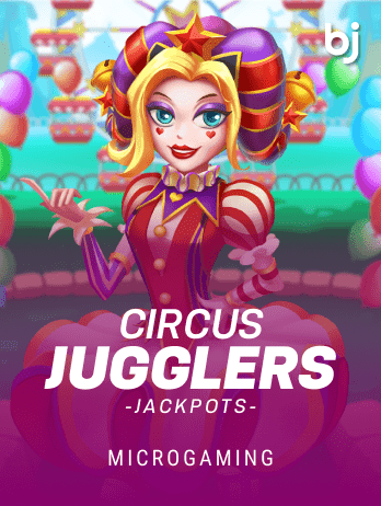 Circus Jugglers Jackpots game screenshot